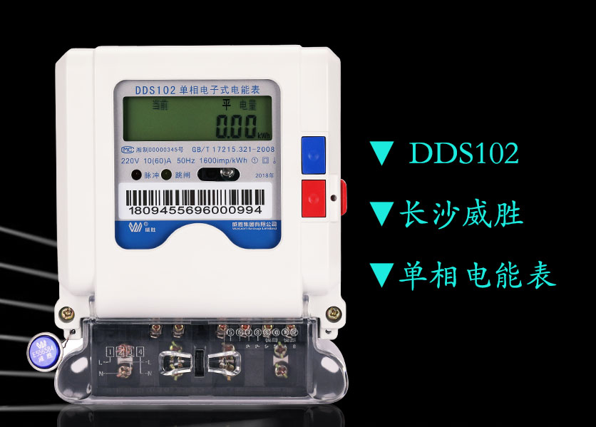 威胜电表DDS102单相电子式电能表该如何使用?—老王说表